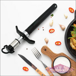 Superior eMart stainless steel kitchen gas lighter with ergonomic handle for easy ignition