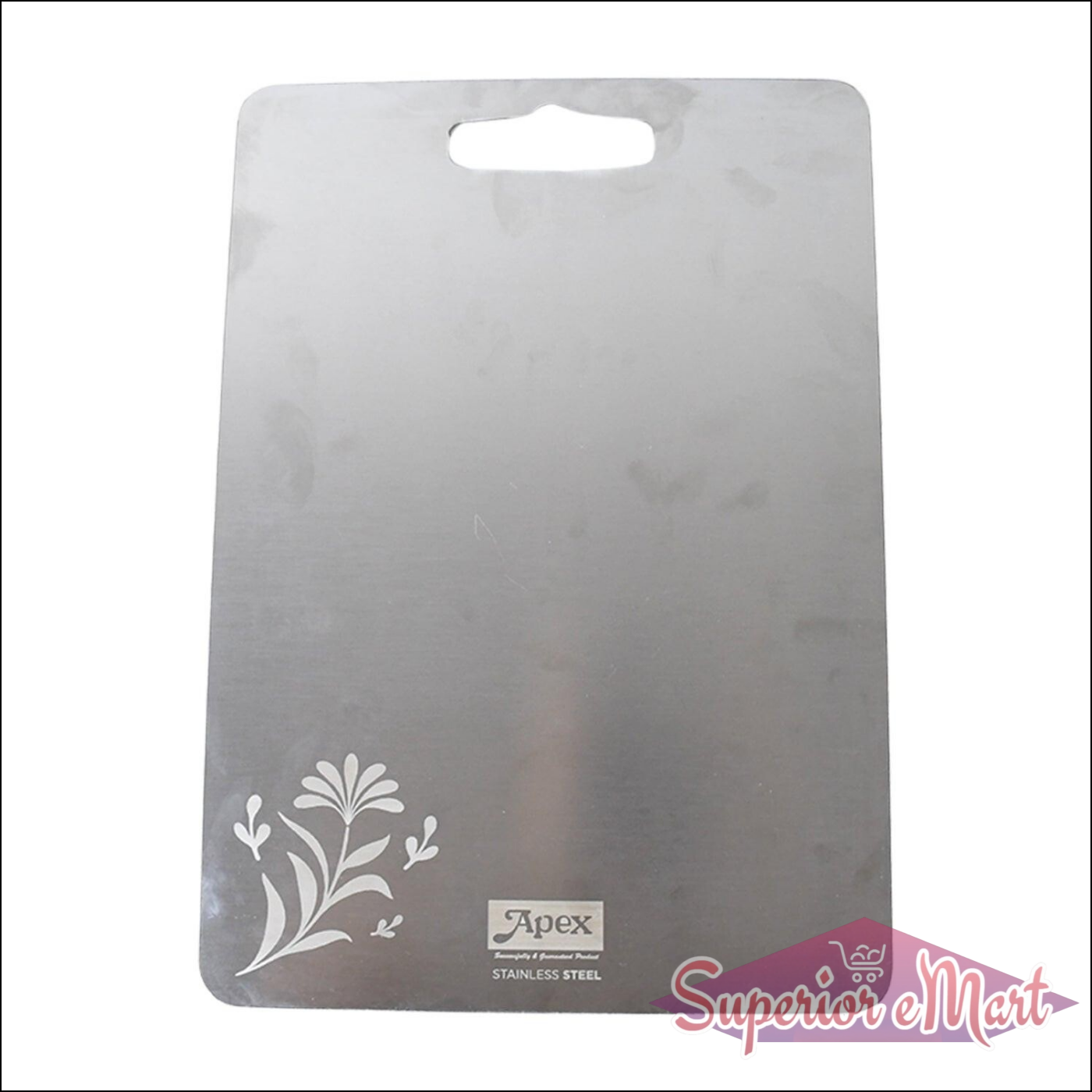 Stainless Steel Medium Chopping Board 34x24cm - Superior eMart