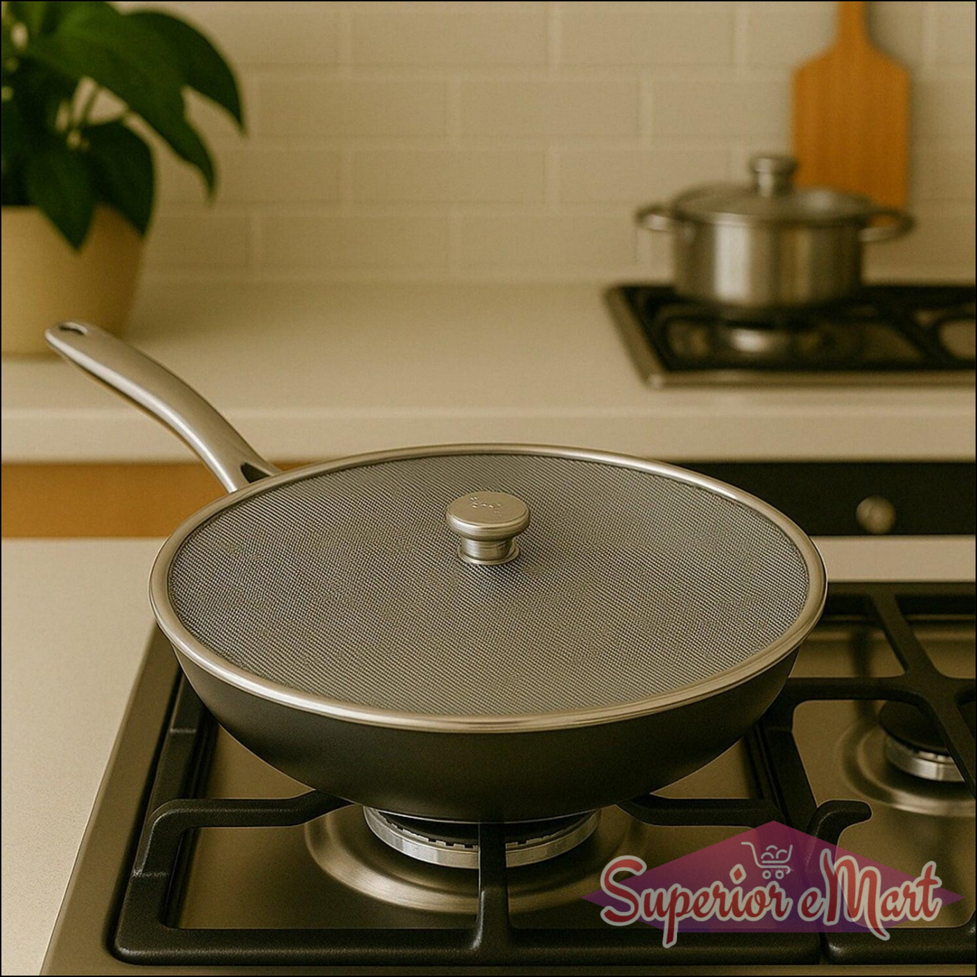 Stainless Steel Mesh Splatter Screen - Superior eMart