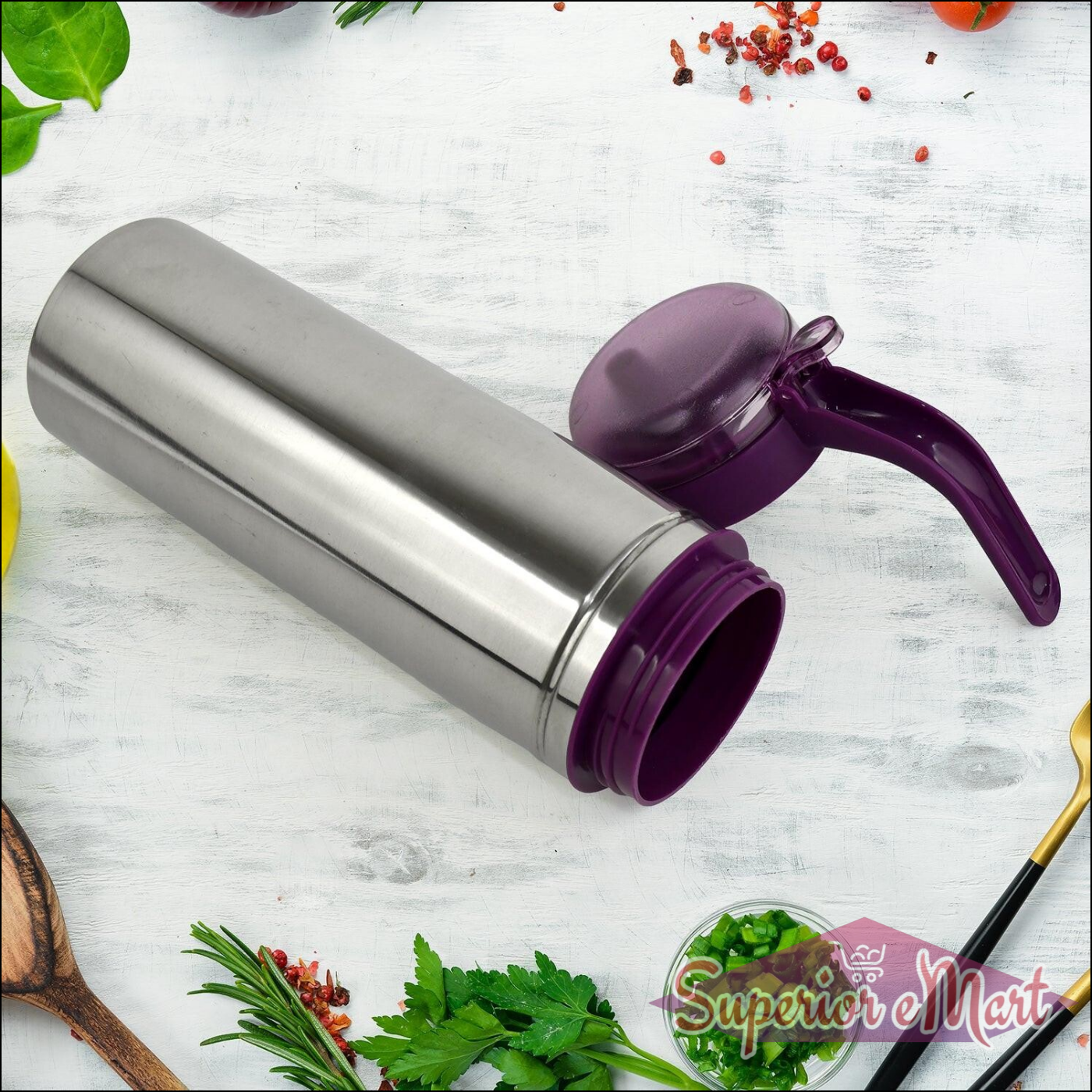 Stainless Steel Oil Pourer 1000ML - Superior eMart
