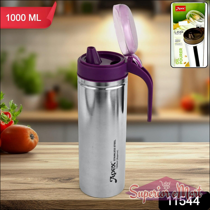 Stainless Steel Oil Pourer 1000ML - Superior eMart