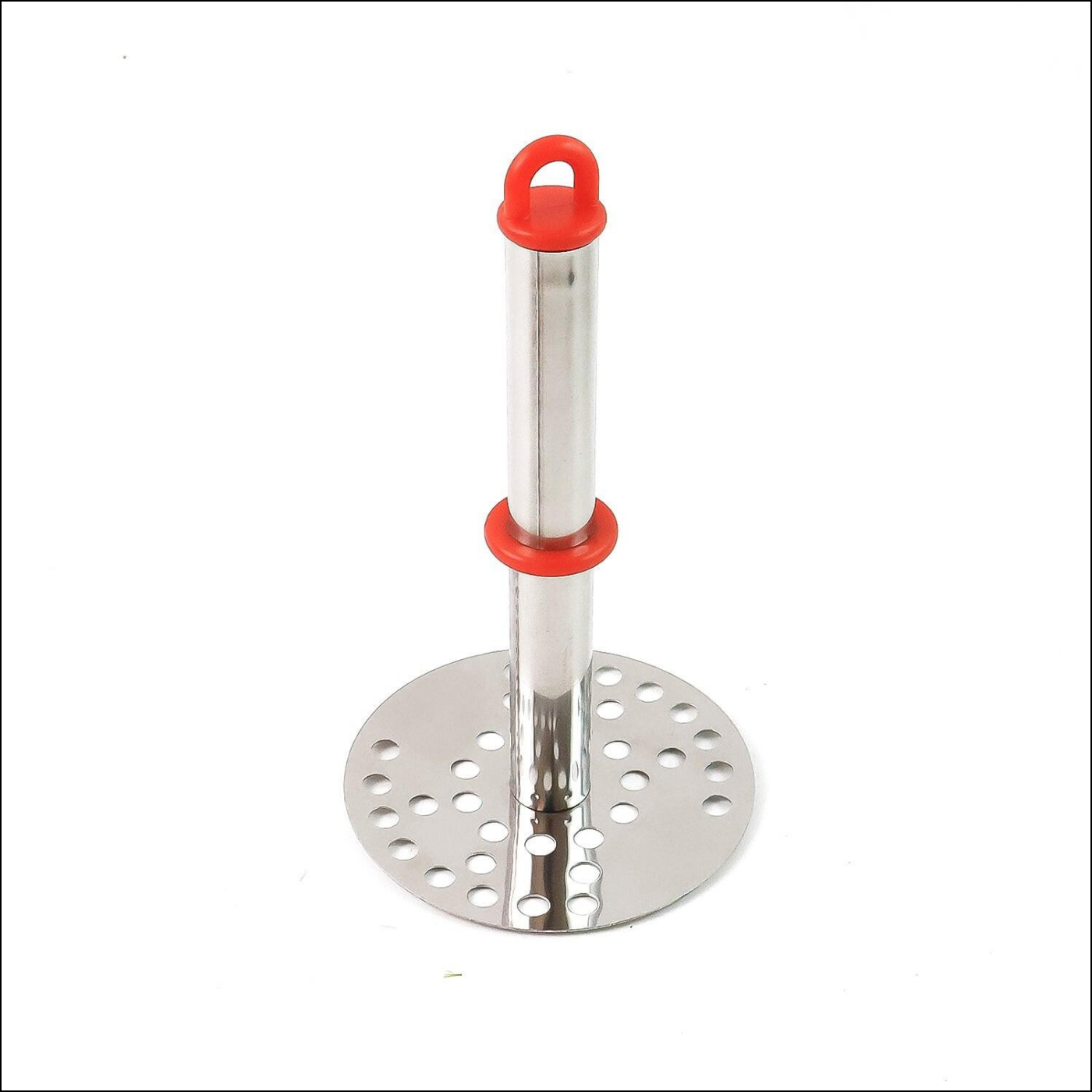 Stainless Steel Potato Masher with Ergonomic Handle (17cm / 1 Pc) - Superior eMart