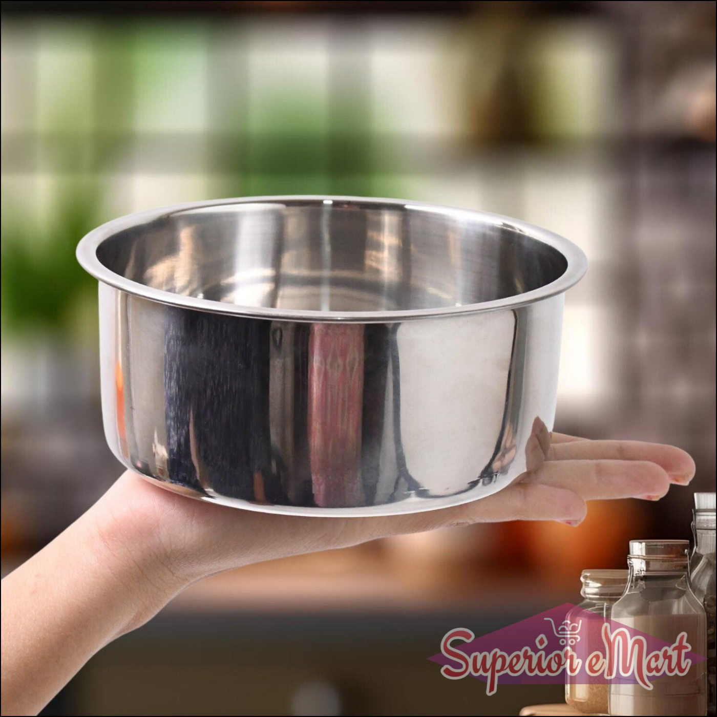 Stainless Steel Side Dish Bowl - Durable & Easy Clean - Superior eMart