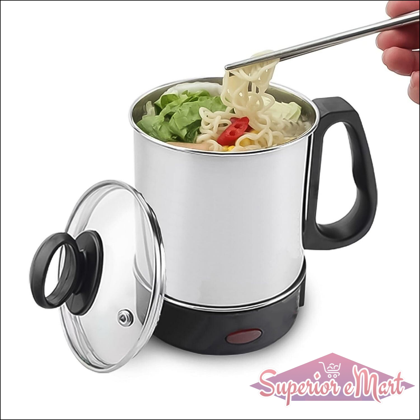 Stainless Steel Soup Pot, 2.5L, 800W - Superior eMart