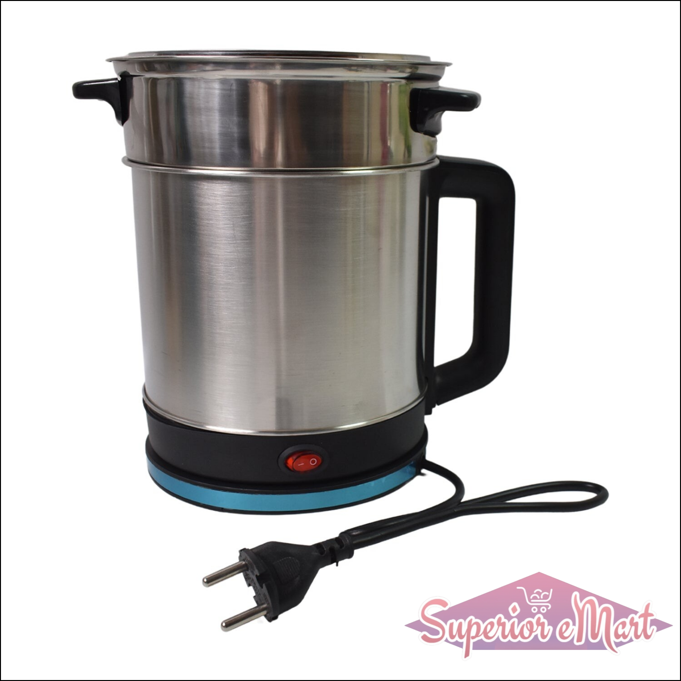 Stainless Steel Soup Pot, 2.5L, 800W - Superior eMart