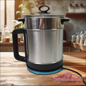 Stainless Steel Soup Pot, 2.5L, 800W - Superior eMart