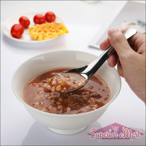 Stainless Steel Soup Spoon Set 6 Pieces - Superior eMart