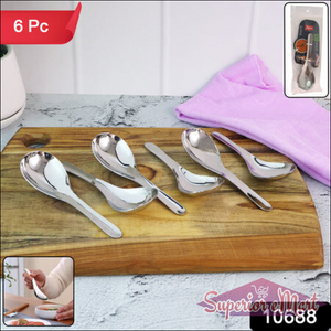 Stainless Steel Soup Spoon Set 6 Pieces - Superior eMart