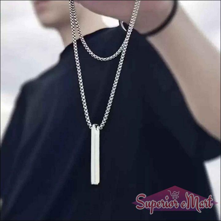 Stainless Steel Stick Necklace - Superior eMart