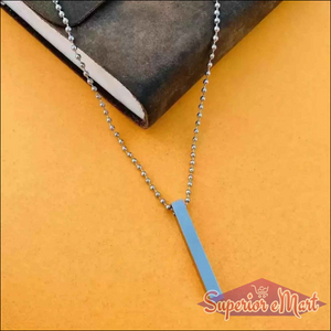Stainless Steel Stick Necklace - Superior eMart