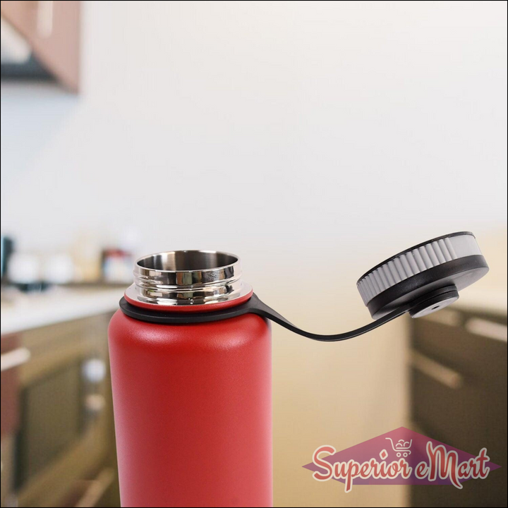 Stainless Steel Vacuum Bottle 1000ml Mix Color - Superior eMart
