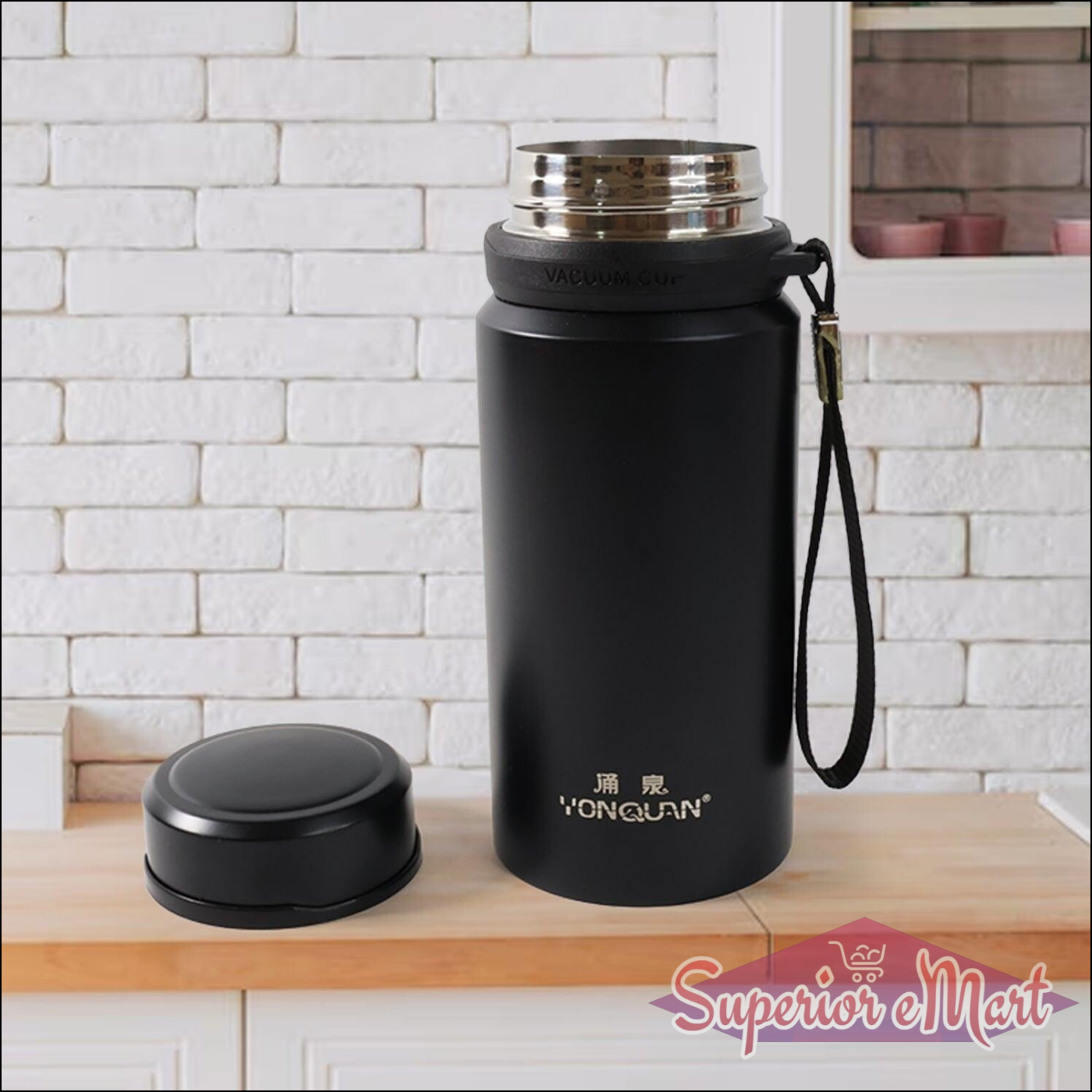 Stainless Steel Vacuum Bottle 600ml - Superior eMart