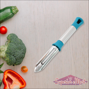 Superior eMart stainless steel vegetable peeler with ergonomic handle for efficient peeling