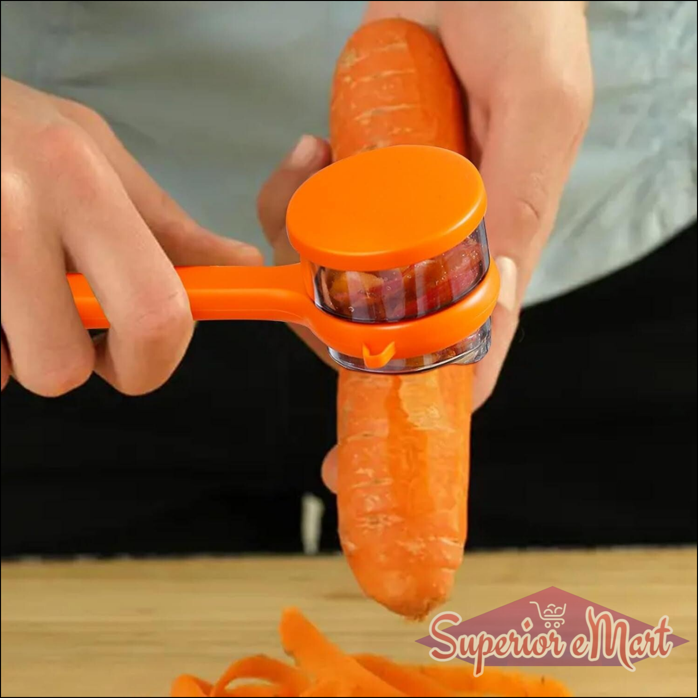 Stainless Steel Vegetable Peeler with Handle - Superior eMart