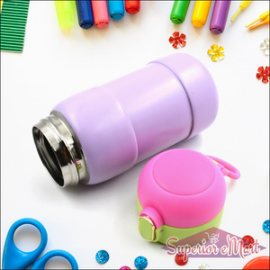 Stainless Steel Water Bottle with Cap - Superior eMart
