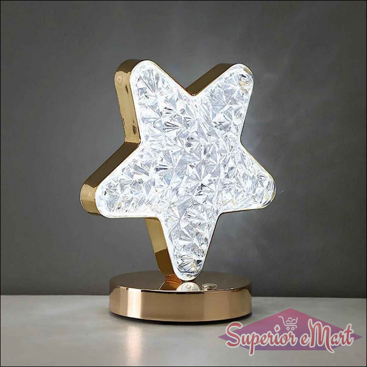 Star Shape Crystal Lamp - Superior eMart