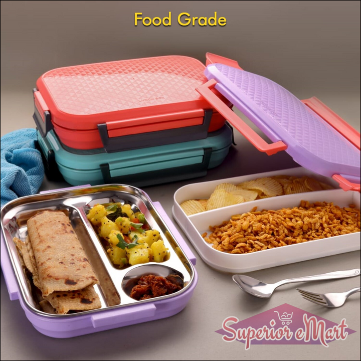 Steel Plate Lunch Box - Superior eMart