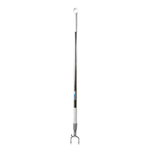 Steel telescopic hanger tool for easy reach and versatility in home improvement projects