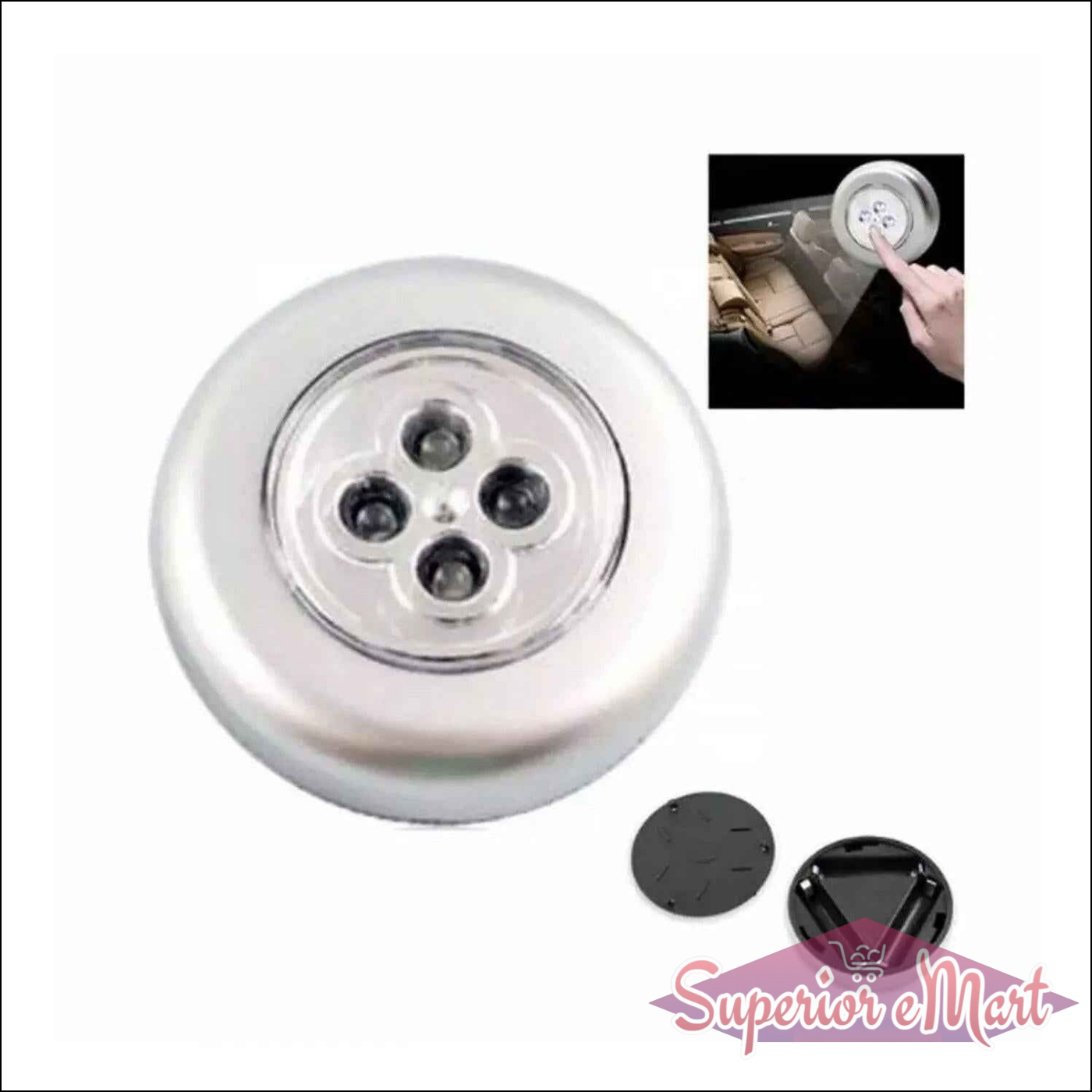 Stick-On LED Tap Lamp - Superior eMart