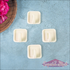 Strong Adhesive Wall Hooks 9 Pcs - Superior eMart