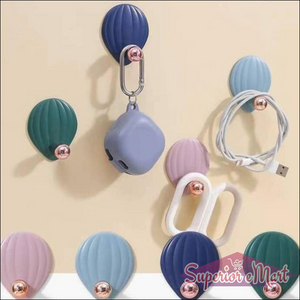 Stylish Adhesive Hooks 4 Pack - Multi-Color - Superior eMart