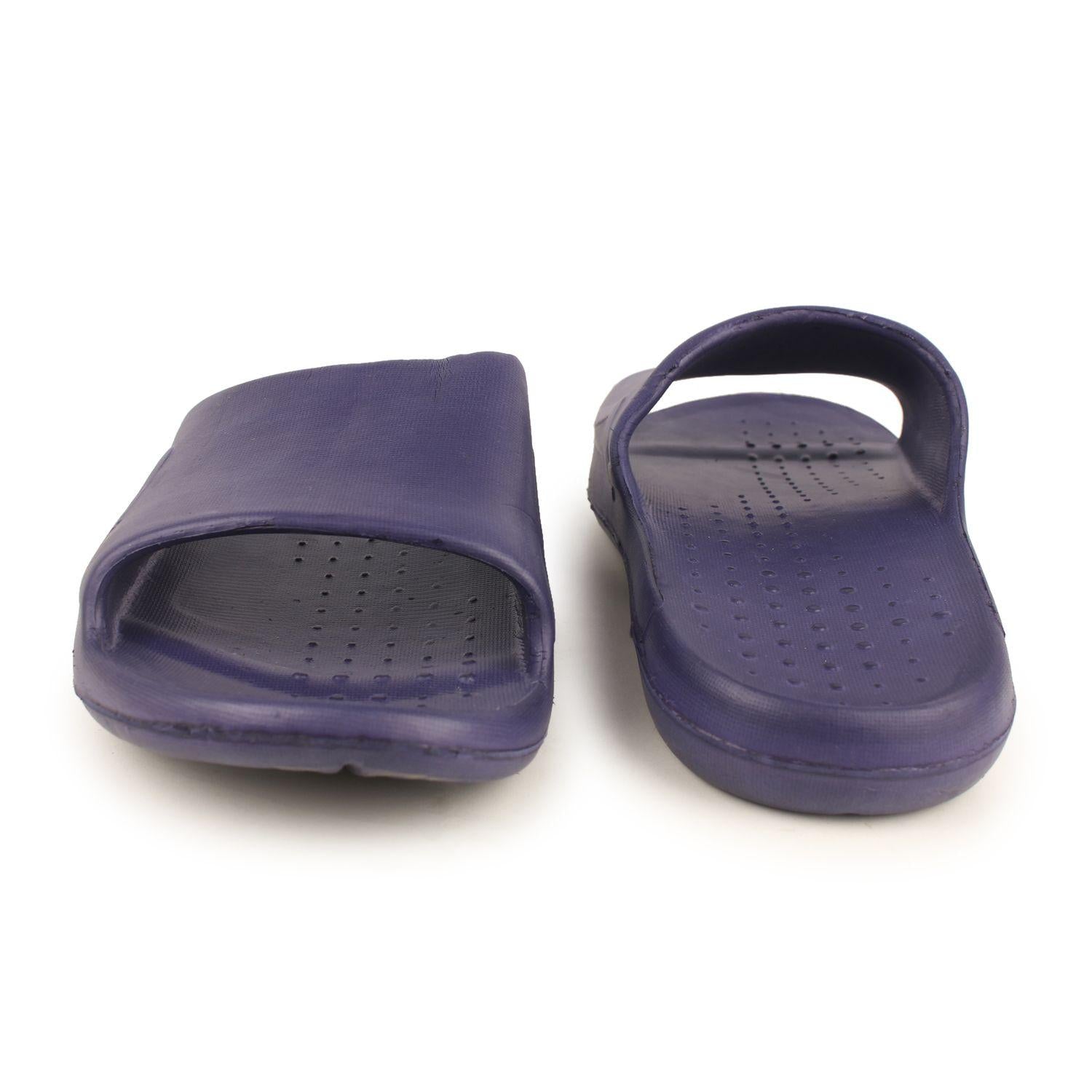 Stylish Blue Slider for men featuring a comfortable slip-on design and breathable material