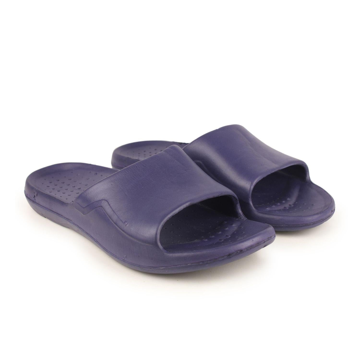 Stylish Blue Slider for men with comfortable open-toe design and lightweight sole