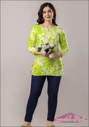 Kurti For Women - Green.