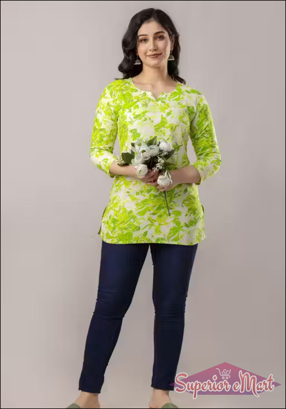 Kurti For Women - Green.
