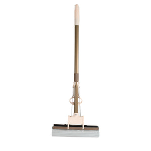 Superior eMart super absorbent sponge mop with a long handle for efficient cleaning of floors