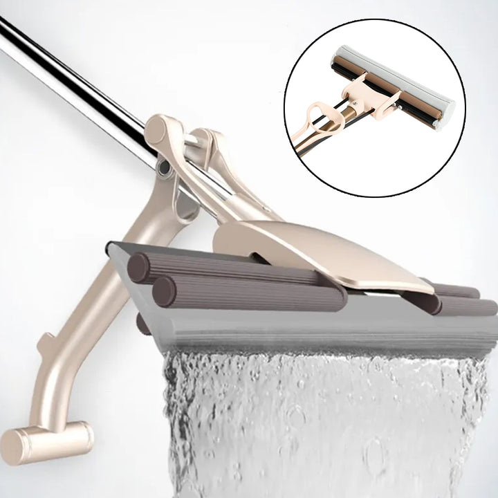 Superior eMart super absorbent sponge mop with adjustable handle for effective cleaning