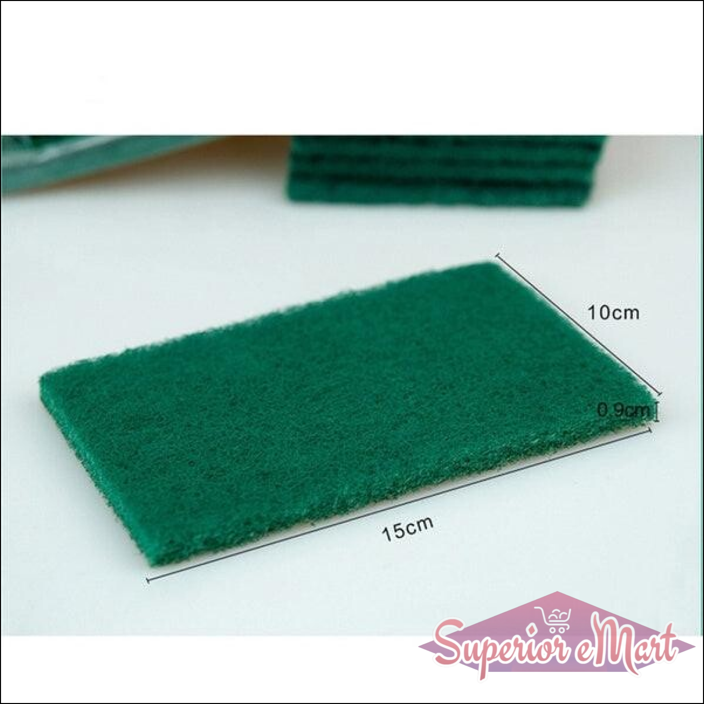Superior eMart 10 PCS Scrub Sponge Cleaning Pads - Superior eMart