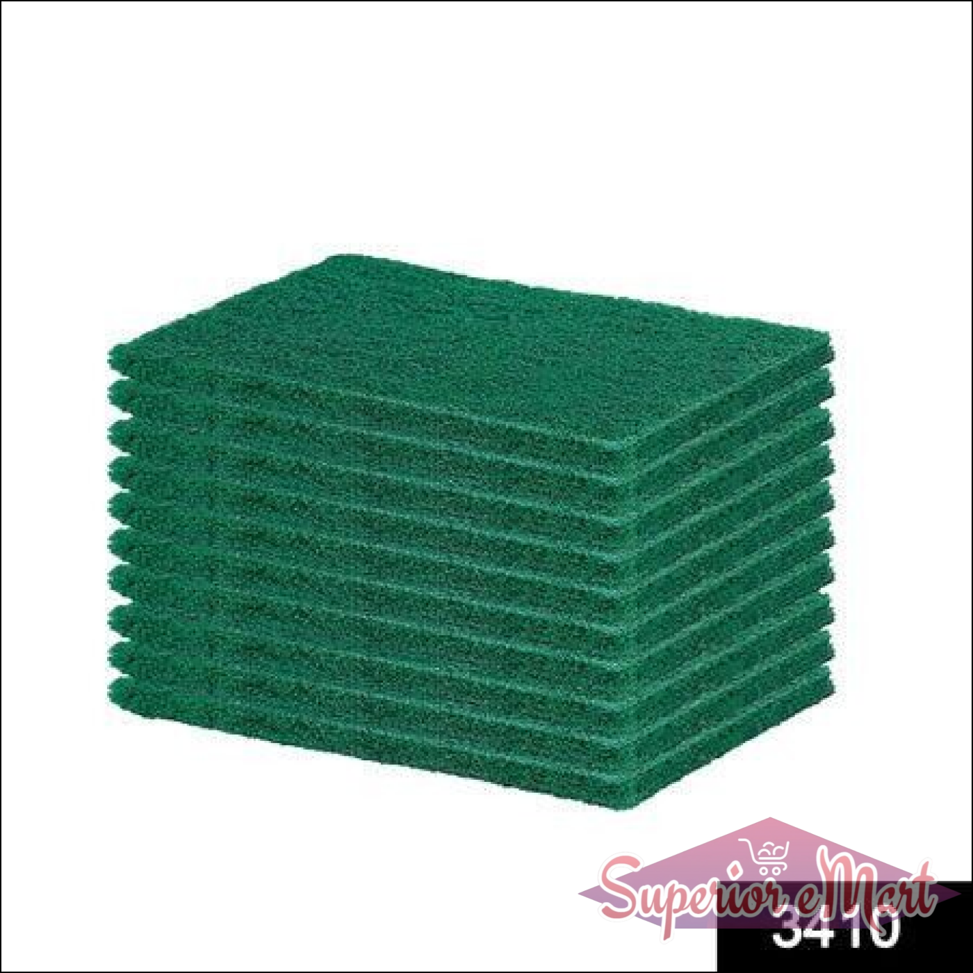 Superior eMart 10 PCS Scrub Sponge Cleaning Pads - Superior eMart