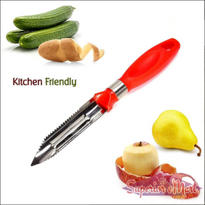 Superior eMart 2-in-1 Stainless Steel Knife Peeler - Superior eMart