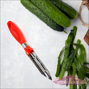 Superior eMart 2-in-1 Stainless Steel Knife Peeler - Superior eMart
