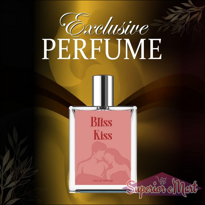 Romantic Kiss Perfume in elegant bottle, featuring a romantic couple design for an exclusive fragrance experience