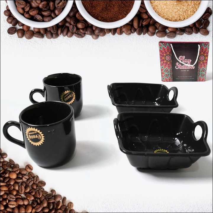 Superior eMart Ceramic Tea Cup Mug Set for Tea Lovers - Superior eMart