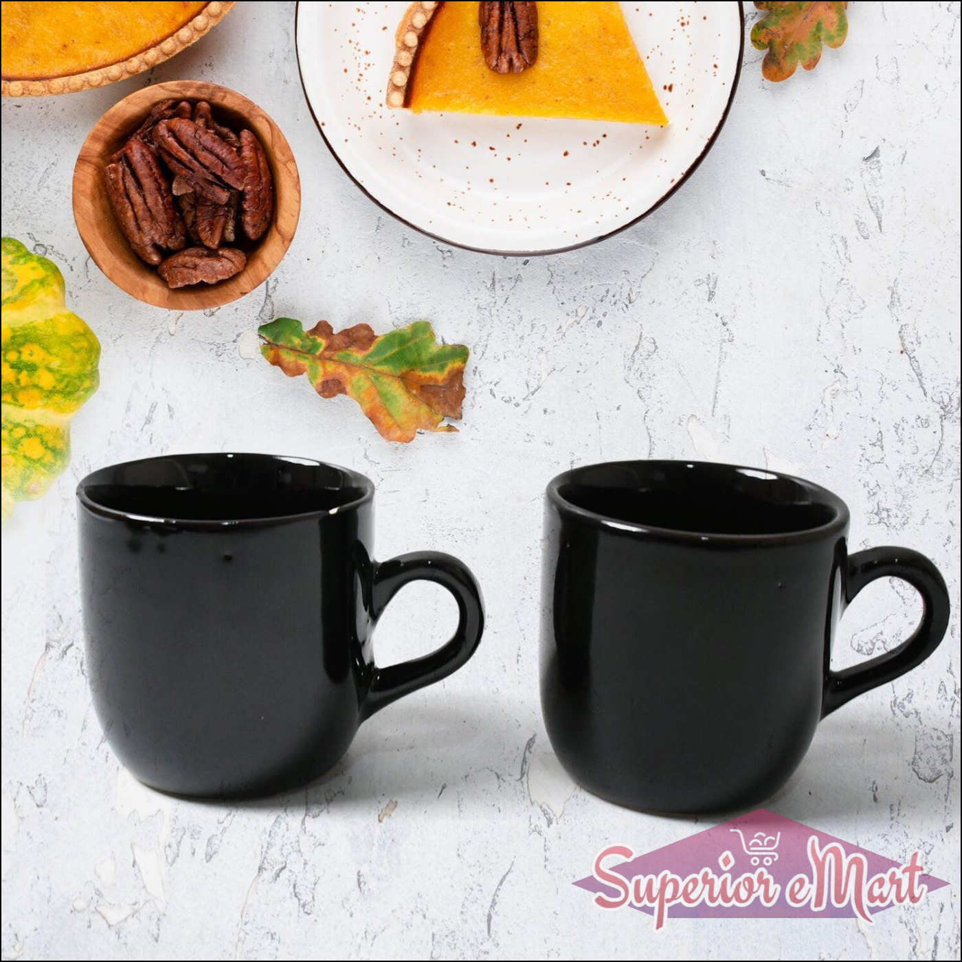 Superior eMart Ceramic Tea Cup Mug Set for Tea Lovers - Superior eMart