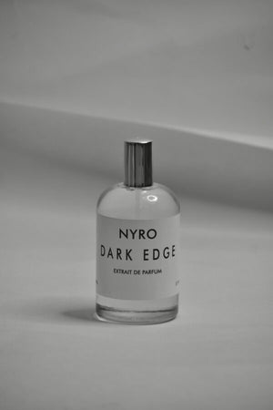 Nyro DARK EDGE Extrait de Parfum bottle for a bold and unique fragrance experience