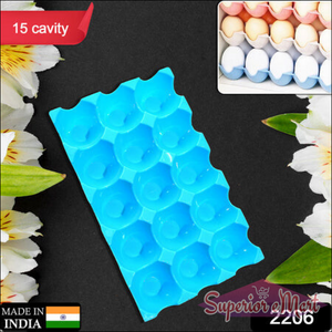 Superior eMart Egg Tray for 15 Eggs - Durable & Convenient - Superior eMart