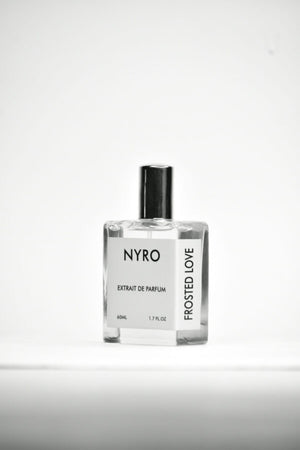 Nyro Frosted Love Extrait de Parfum in a sleek bottle from the elite set