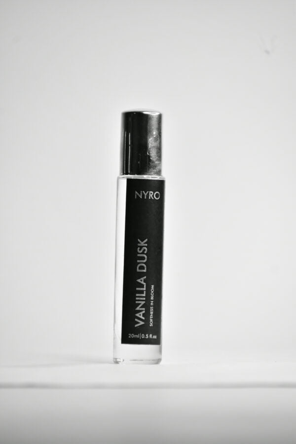 Nyro Vanilla Dusk Perfume in a 30ml bottle from the elite set for a luxurious fragrance experience