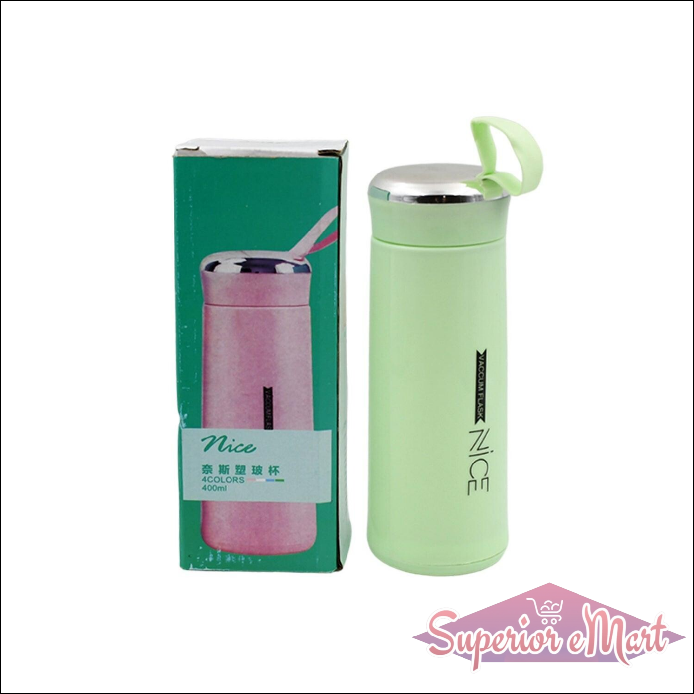 Superior eMart Leak Proof BPA-Free Water Bottle - 400ml - Superior eMart
