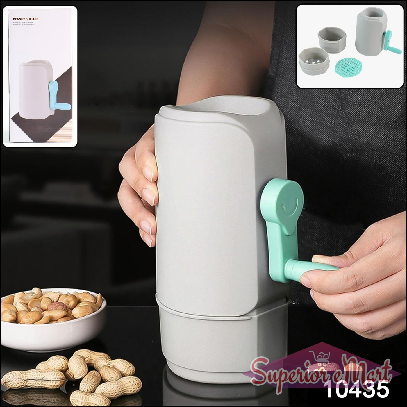 Superior eMart Manual Peanut Sheller Machine - Superior eMart