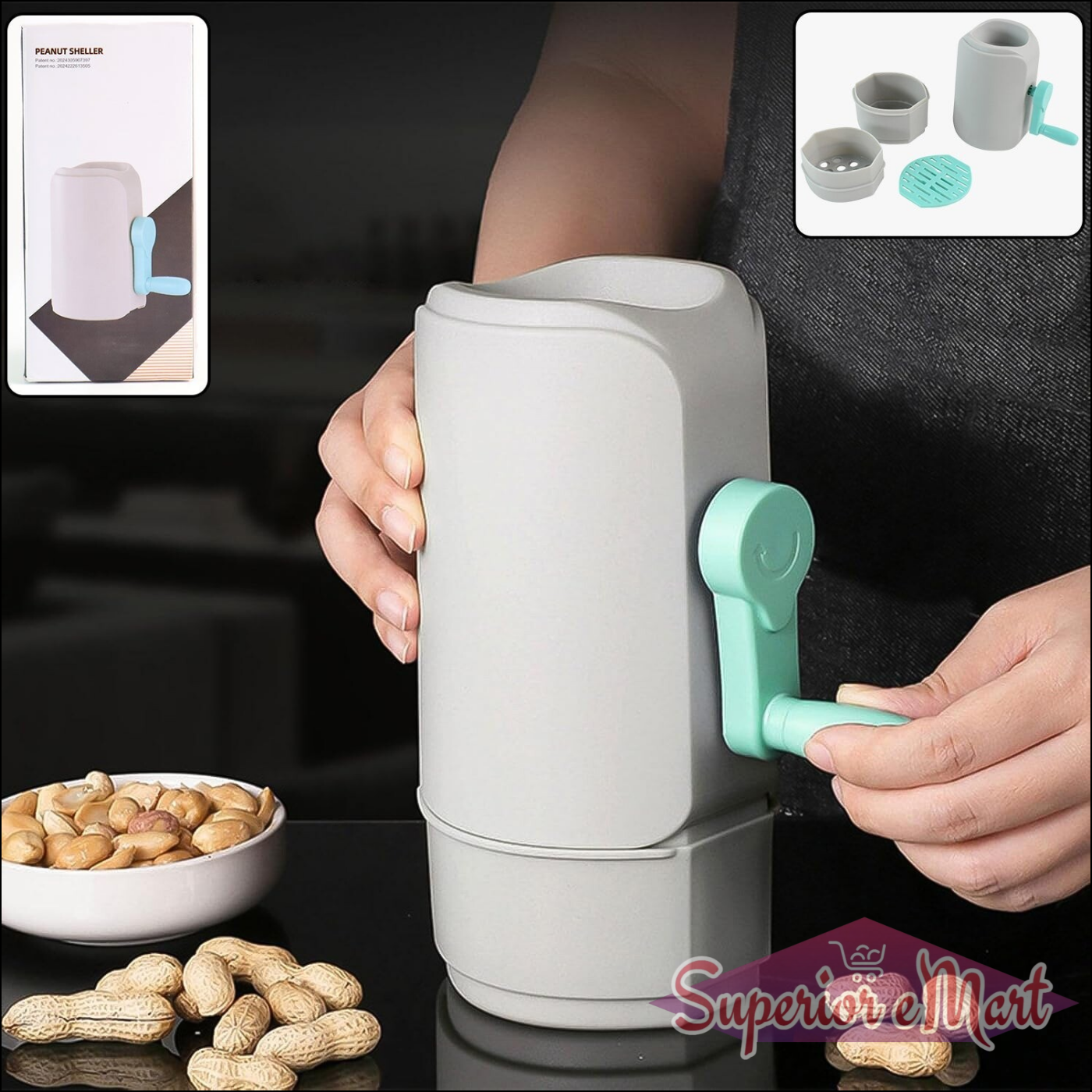Superior eMart Manual Peanut Sheller Machine - Superior eMart
