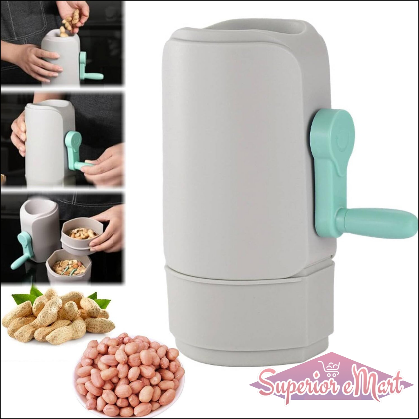 Superior eMart Manual Peanut Sheller Machine - Superior eMart