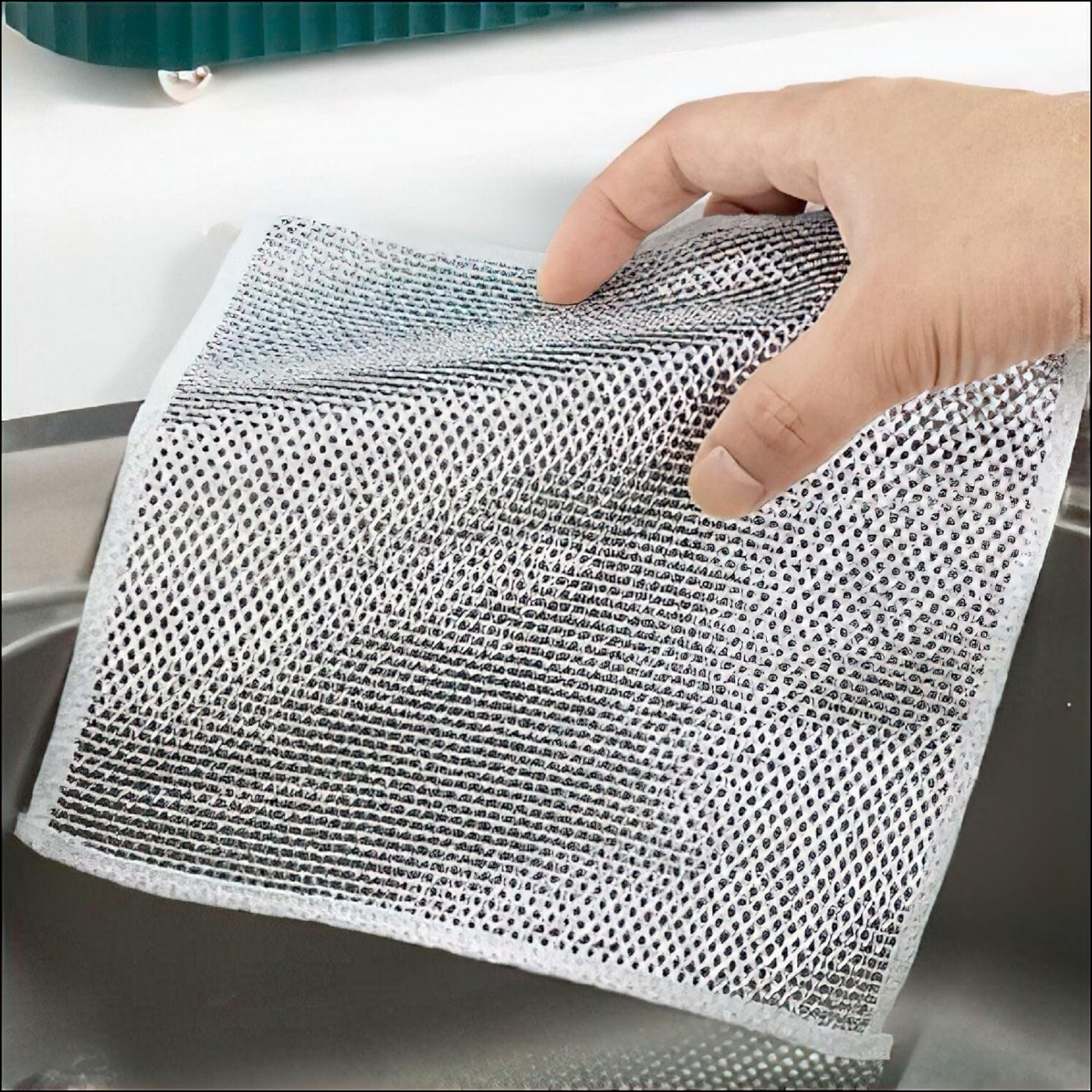 Superior eMart Microfiber Scrubber Cloth for Kitchen - Superior eMart