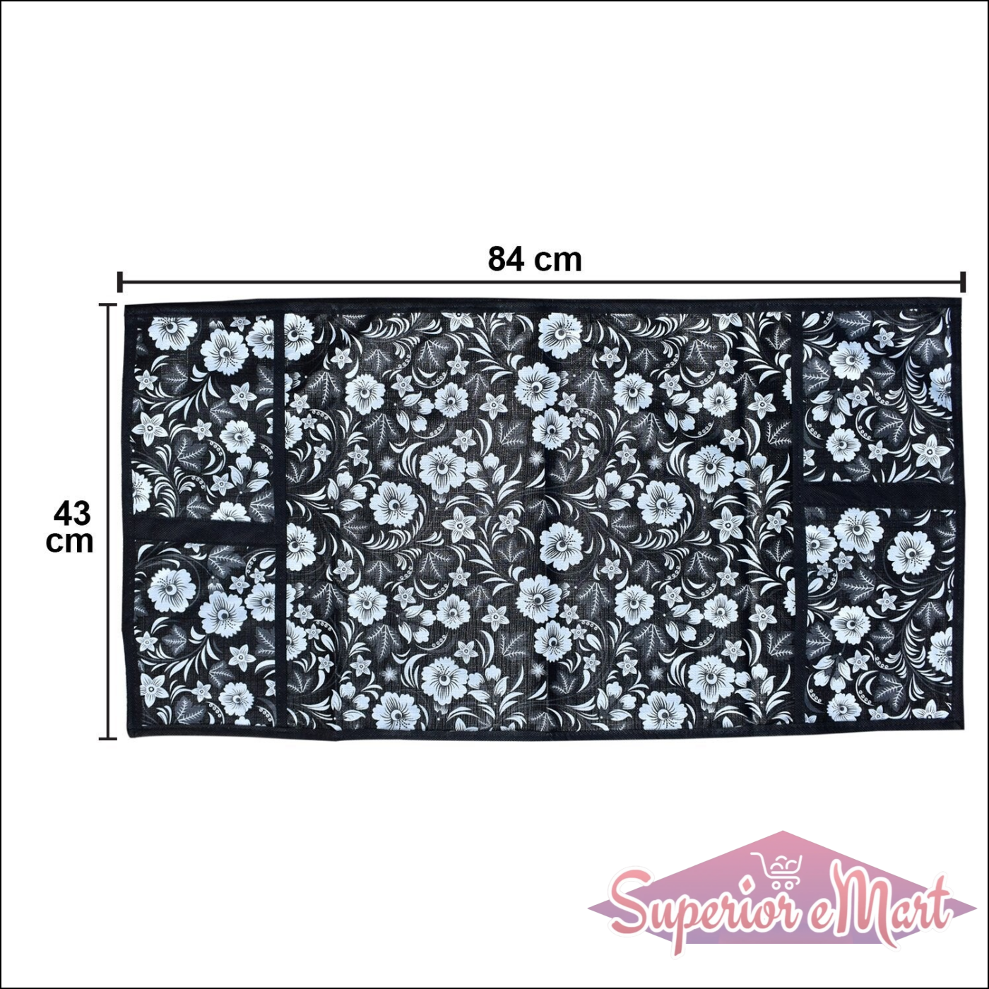 Superior eMart Microwave Oven Cover - Floral Design - Superior eMart