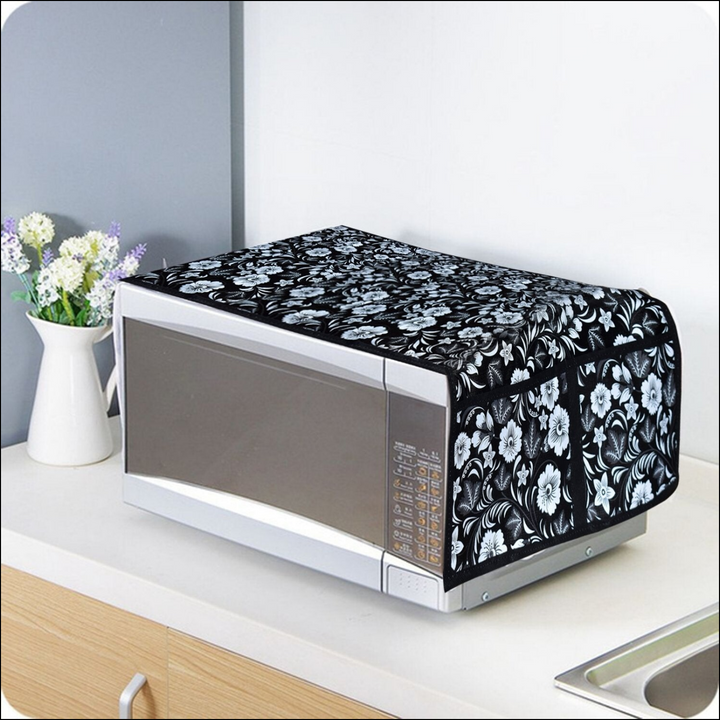 Superior eMart Microwave Oven Cover - Floral Design - Superior eMart