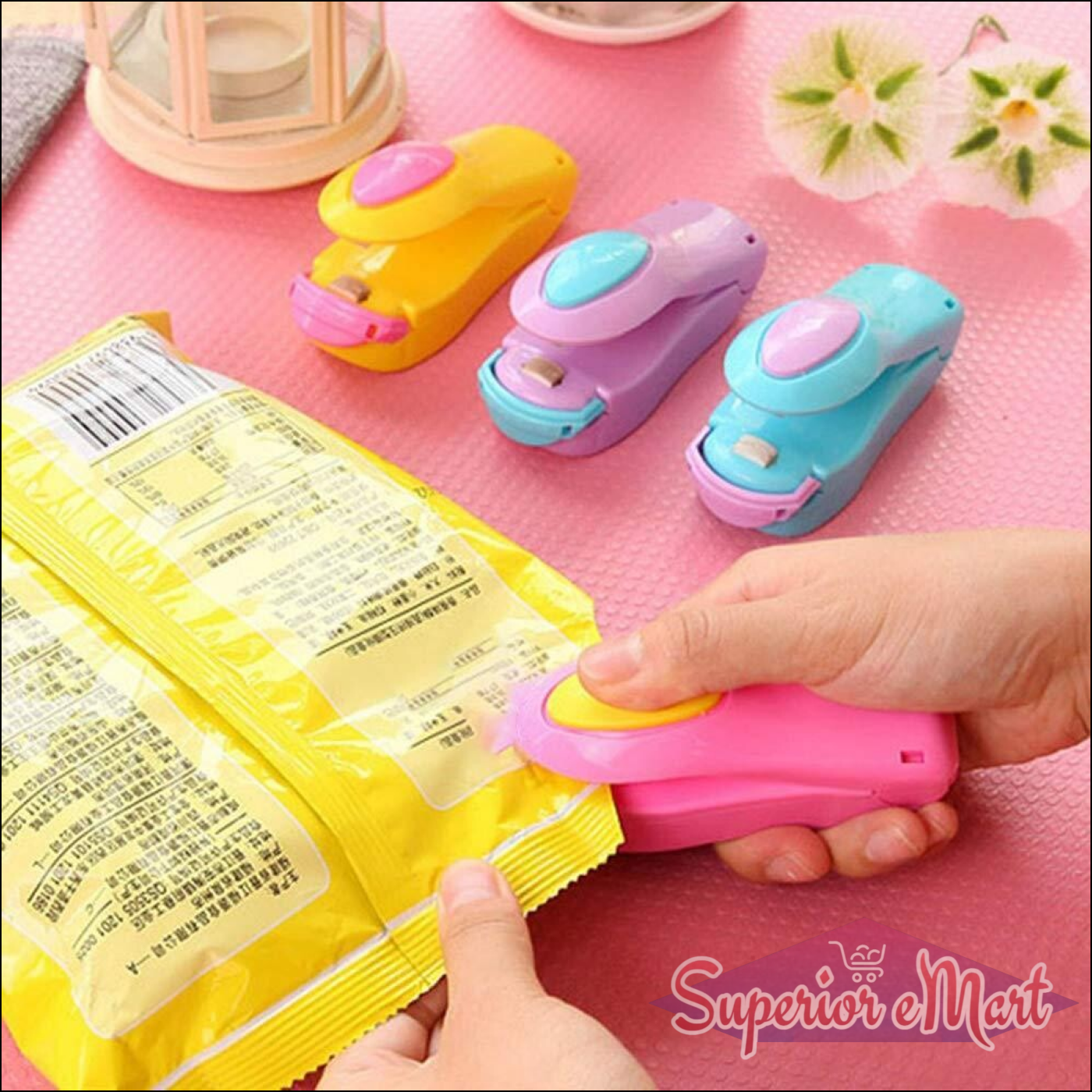 Superior eMart Mini Handheld Bag Sealer for Food Storage - Superior eMart
